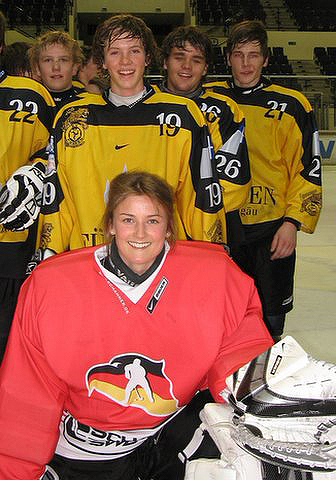 EV Füssen - Training mit Jenny Harß