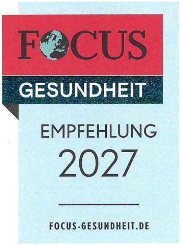 Ausschnitt Focus Gesundheit Empfehlung 2027